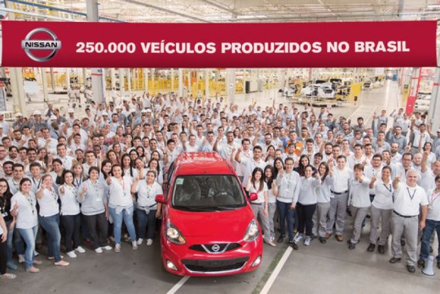 Nissan Brasil alcanza el hito de 250 mil unidades producidas en sus plantas en Resende y São José dos Pinhais